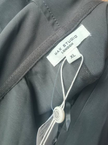 Max Studio Women's Faux Suede Long Jacket  Size XL