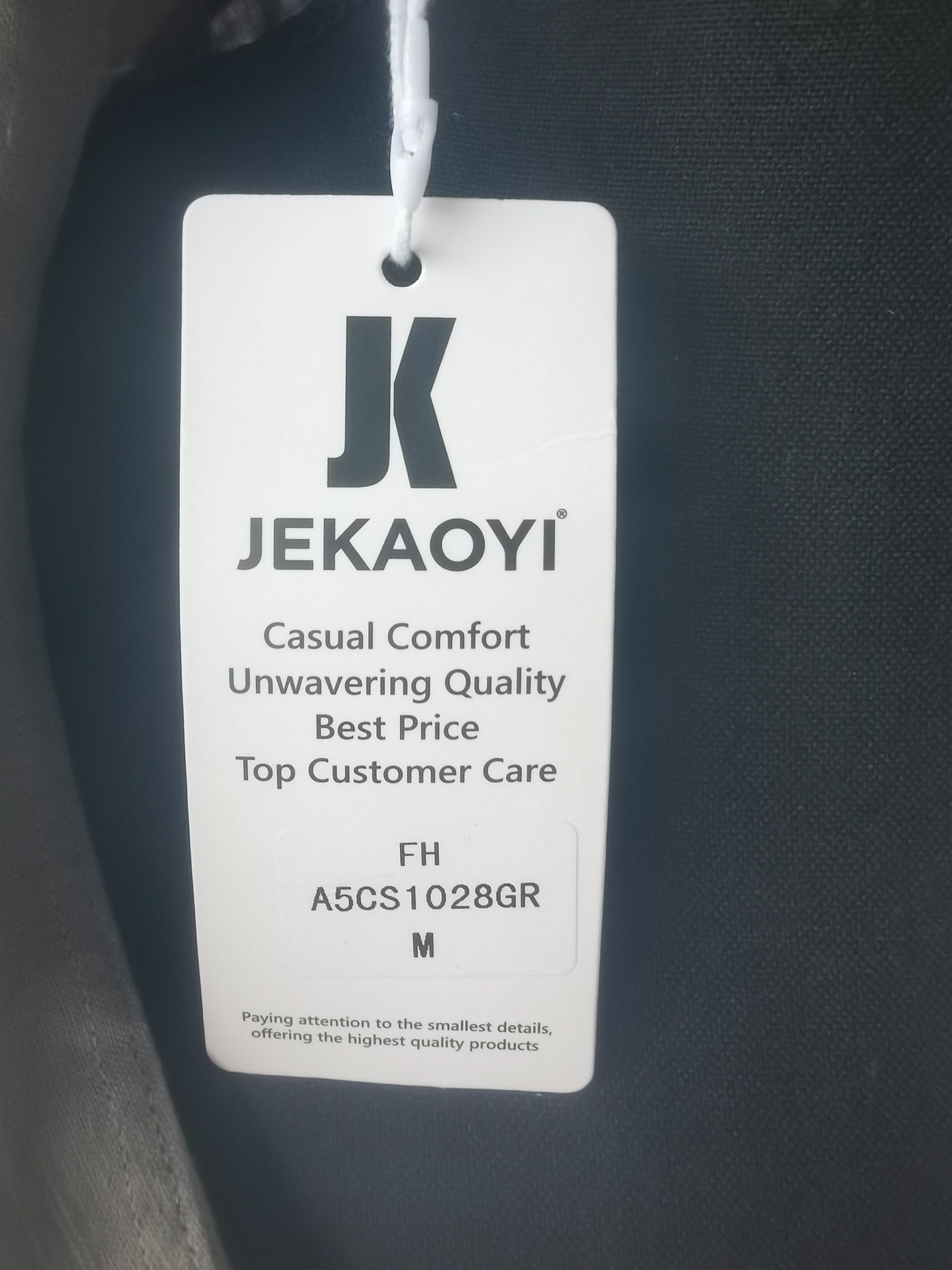 JEKAOYI Mens Casual Long Sleeve Cotton Linen Shirts Buttons Down Solid Plain Roll-Up Sleeve Summer Beach Shirts, Size M