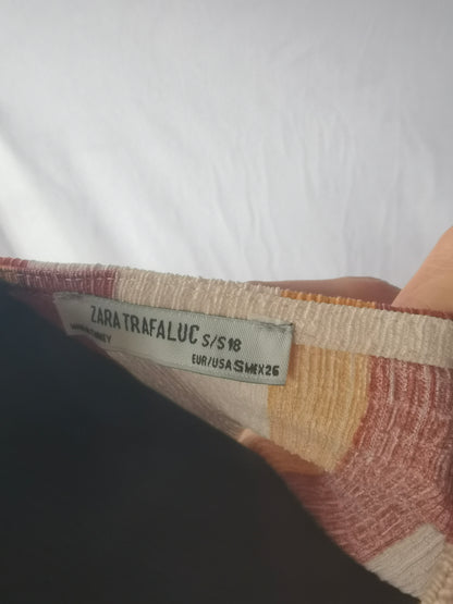 Zara Trafaluc Women's striped Boxy Top , size S