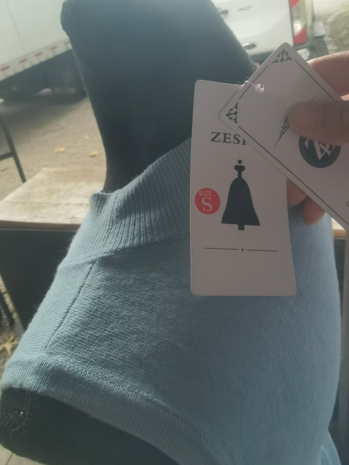 ZESICA High Waist Smocked Flowy Tiered Midi Dress t Size S