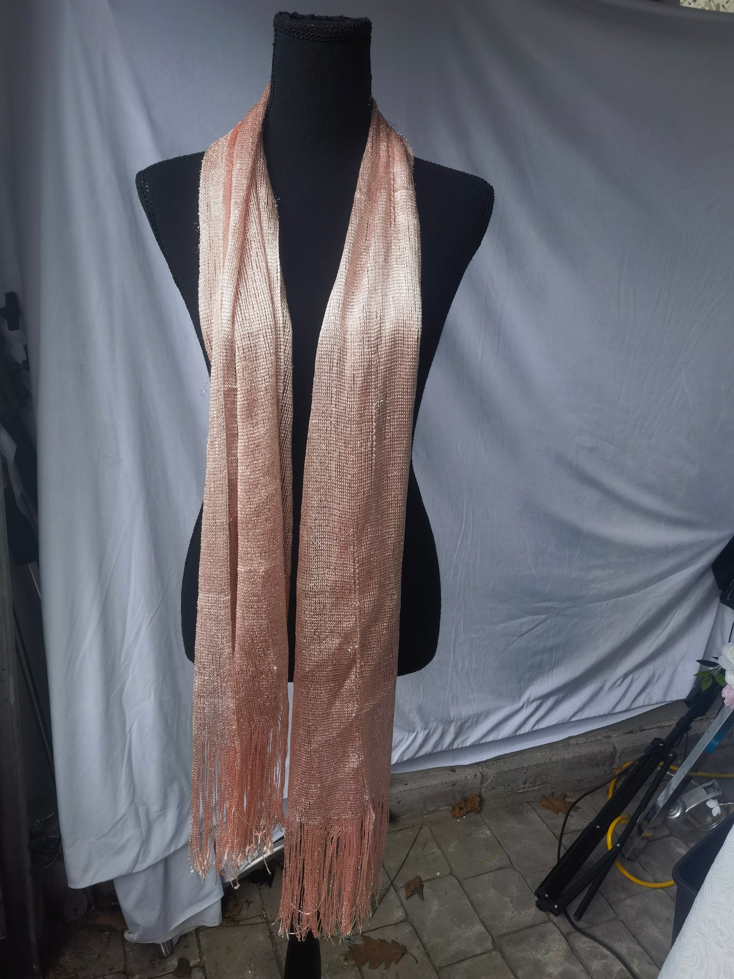 Sparkling Metallic Shawls and Wraps with Buckle for Evening Party Dresses Wedding Party