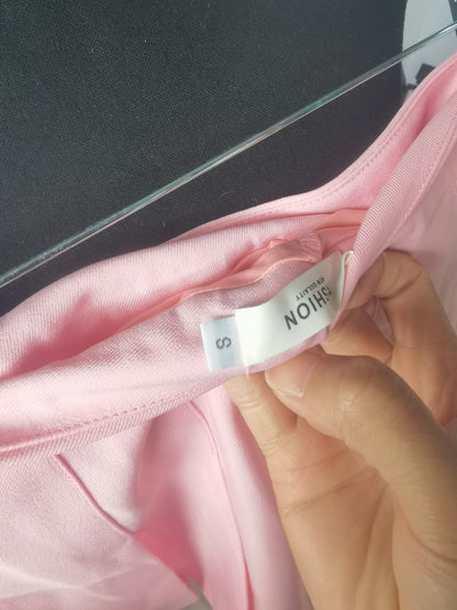 Women's High Cotton Waist Flared Knit Skart Short Stylish Skirt Size S