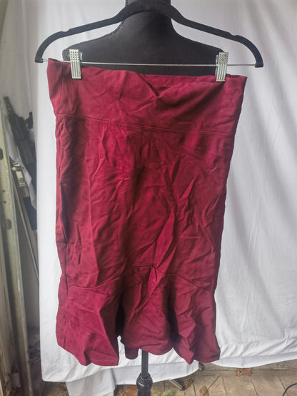 Women's Summer Pleated Tube Mini Dress Sexy Strapless A Line Short Dresses Size No