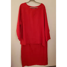 Elegant Flowing Blouse | Long Sleeve Formal Tunic | Modest Party Wear size L