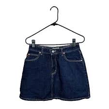 aihihe Junior Teen Girls Women Casual Summer Mid Waist Stretchy Denim Jean Shorts Short Jeans Blue  size 34