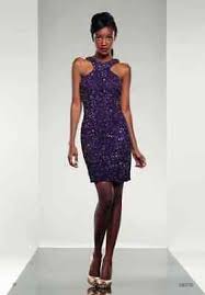 Women's Halter Homecoming Dresses Short for Teens Sparkly Sequins Open Back Formal Cocktail Gown Size S