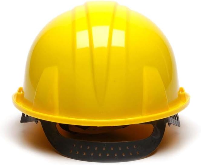 Pyramex Safety SL Series Cap Style Hard Hat, 4-Point Snap Lock Suspension