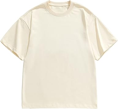 Japanese Solid Color T-Shirt  Size M