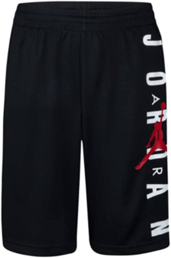 Jordan Boy's Shorts (Big Kids) Black LG (14-16 Big Kid)  Size XL