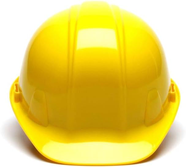 Pyramex Safety SL Series Cap Style Hard Hat, 4-Point Snap Lock Suspension