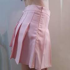 Women's High Cotton Waist Flared Knit Skart Short Stylish Skirt Size S