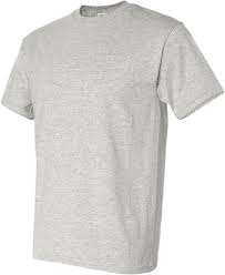 5.6 oz. 50/50 T-Shirt (G800) Ash Grey,  Size XL
