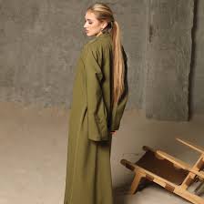 Women's Shirt Collar Dress Solid Casual Dress Size L