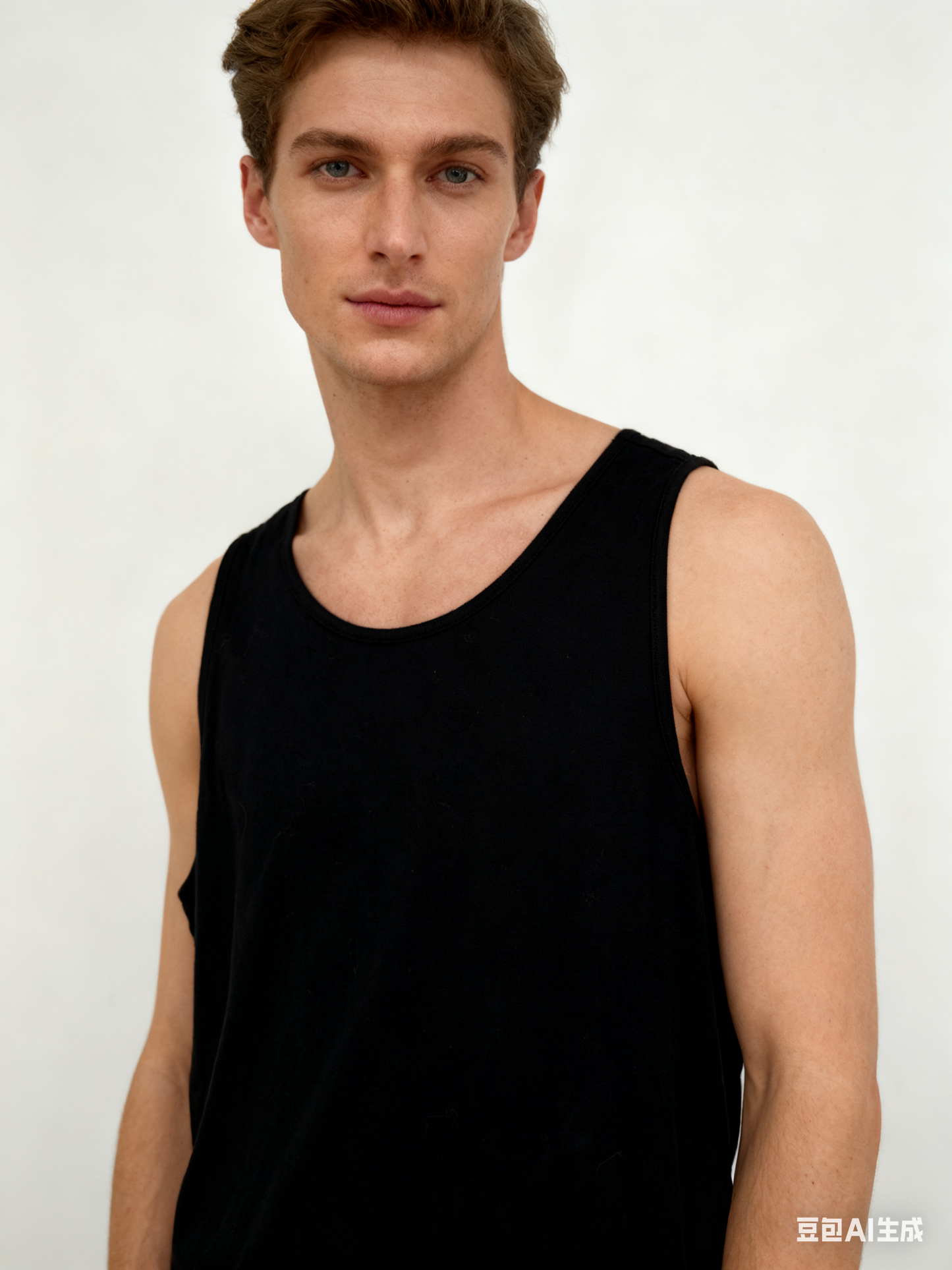 Amazon Essentials Men’s Black Slim Fit Tank Top – Size M