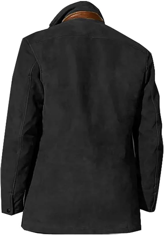 M/Black/Brown Switching Corduroy Coverall Size M