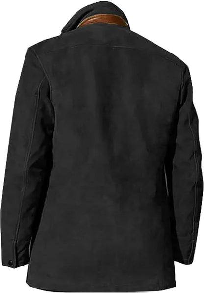 M/Black/Brown Switching Corduroy Coverall Size M