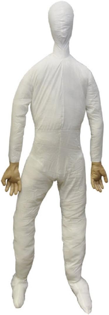 Morris Costumes Full Size 6 Ft Posable Stuffed Dummy with Hands - Mannequin