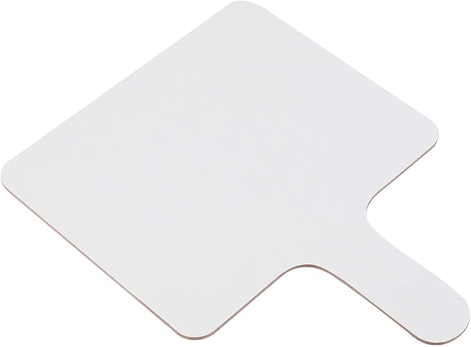 Dry Erase Answer Paddle - White Board, Double Sided Paddles (25 Pack, 7.83 X 6.46 Inches)