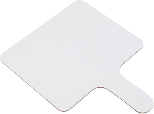Dry Erase Answer Paddle - White Board, Double Sided Paddles (25 Pack, 7.83 X 6.46 Inches)