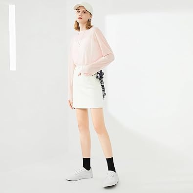 White Sneakers for Women Women's White Shoes PU Leather Tennis Shoes Slip on Shoes for Walking  size 9