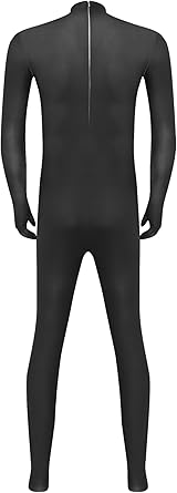 Men's One Piece Full Bodysuit High Elastic Unitard Shapewear Tight Smooth Jumpsuits  Size No