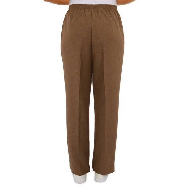 Textured Trousers with All-around Elastic Waistband size 16