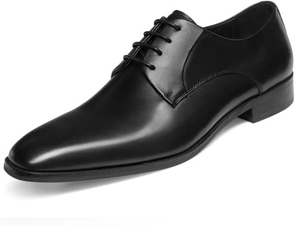 GIFENNSE Handmade Modern Leather Classic Lace Up Leather Dress Shoes Perforated Oxford size 12
