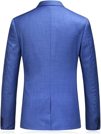 Light Blue Blazer for Men Blazer Jacket Slim Fit Casual Suit Size 44R