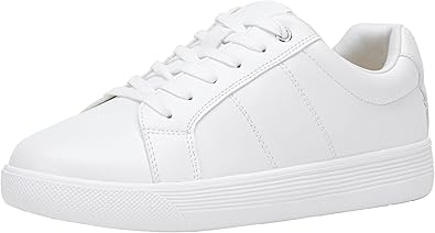 White Sneakers 8013 Casual Fashion Comfortable Classic Shoes for Walking size 9