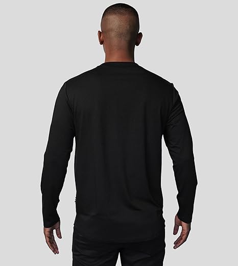 Fioboc Mens T-Shirts Staycool Tee Short/Long Sleeve Tops Solid Curve-Hem Shirt   Size XL