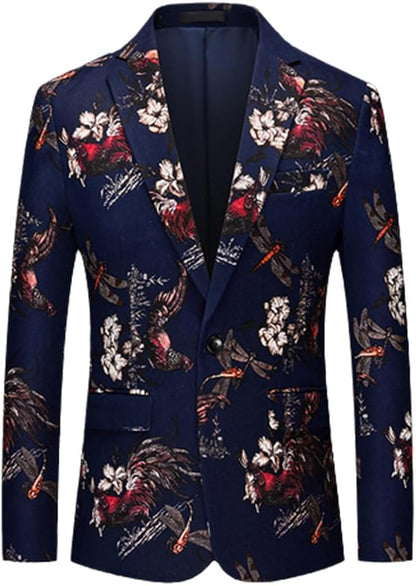 Men's Gold Sequin Blazer Shiny Glitter Blazer Shawl Collar Wedding Party Stage Costumes, size 36