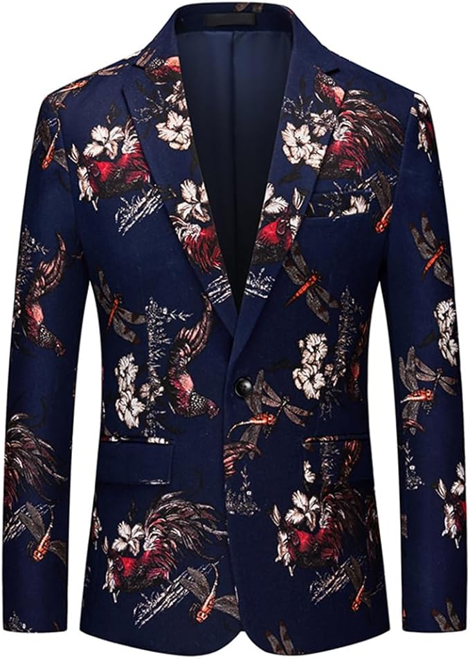 Men's Gold Sequin Blazer Shiny Glitter Blazer Shawl Collar Wedding Party Stage Costumes, size 36