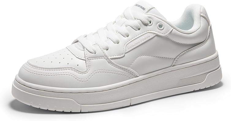 DREAM PAIRS Women's Fashion Walking Skateboard Court Sneakers Comfortable Low-Top Lace-Up Non-Slip Retro Vintage Casual Classic Athletic Shoes  size 10.5