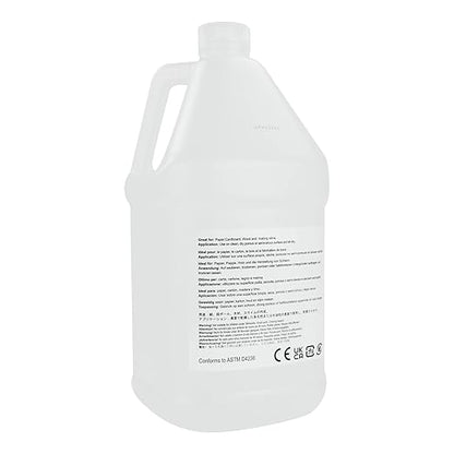 Amazon Basics All Purpose Washable School Clear Liquid Glue - Great for Making Slime, 128 fl oz