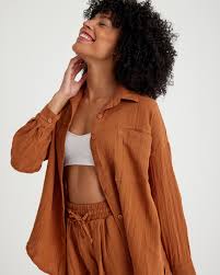 Women Long Sleeve Shirt Spring Women' Shirts Solid Buttons Down Blouse Casual Loose Work Size XL