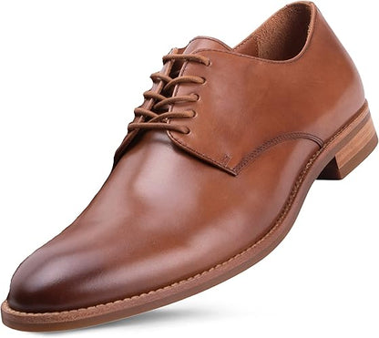 Mens Shoes, Black Dress Shoes for Men or Brown Shoes. Landon, Oxford. Derby, Black Dress Shoes. Business Shoes  size 12