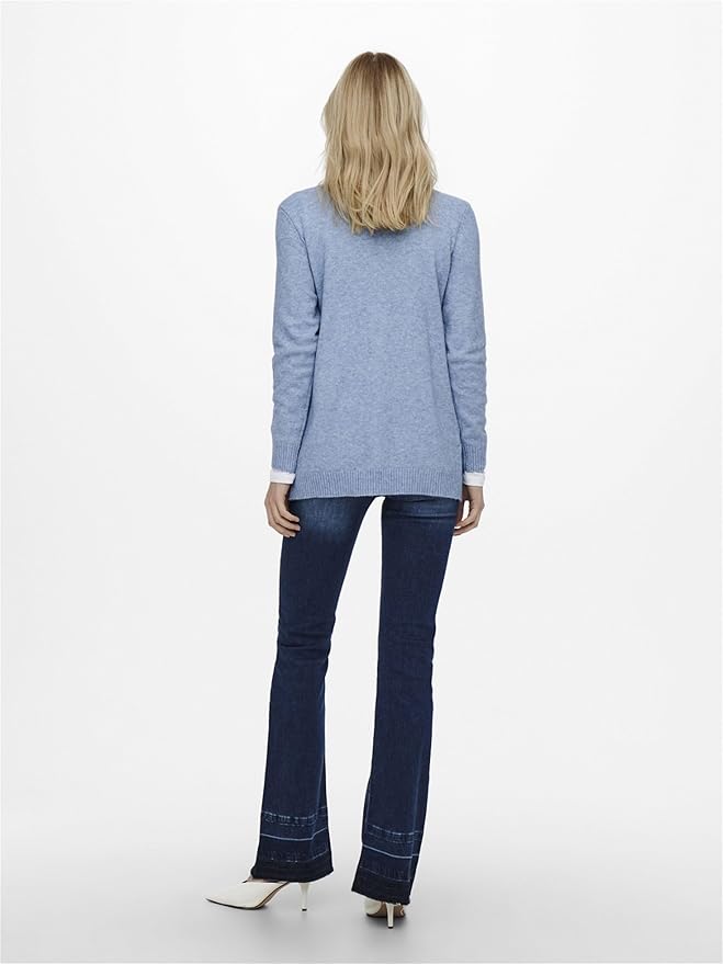 Women Cardigan Grey Long Sleeves Size M