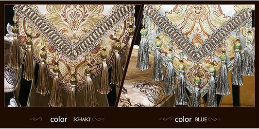 Handmade Simple Table Runners European Luxury Jacquard Modern Fashion Minimalist Table Runner Tablecloth Embroidered Table Runners Table Flag Dinner Mats Kitchen Home Textile Christmas and New Year d