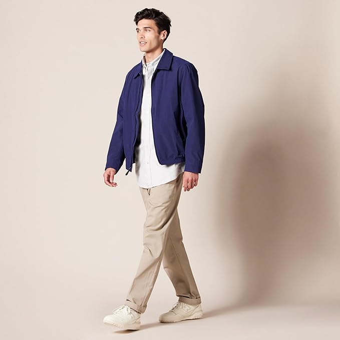 Amazon Essentials Men's Oxford Shirt, Slim-Fit Stretch, Long-Sleeve, Button Up Size XS