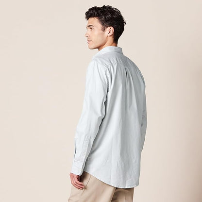 Amazon Essentials Men's Oxford Shirt, Slim-Fit Stretch, Long-Sleeve, Button Up Size XS