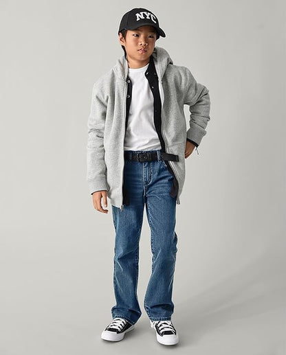 Dark Stone Washed Carpenter Dungaree Jean size 10