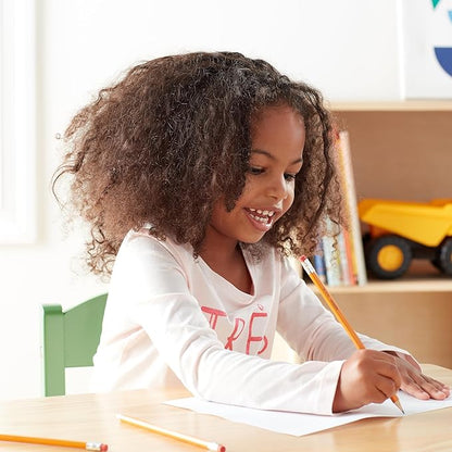 Amazon Basics Wood-Cased #2 Pencils, Pre-sharpened, HB Lead Bulk Box, 150 Count, Yellow