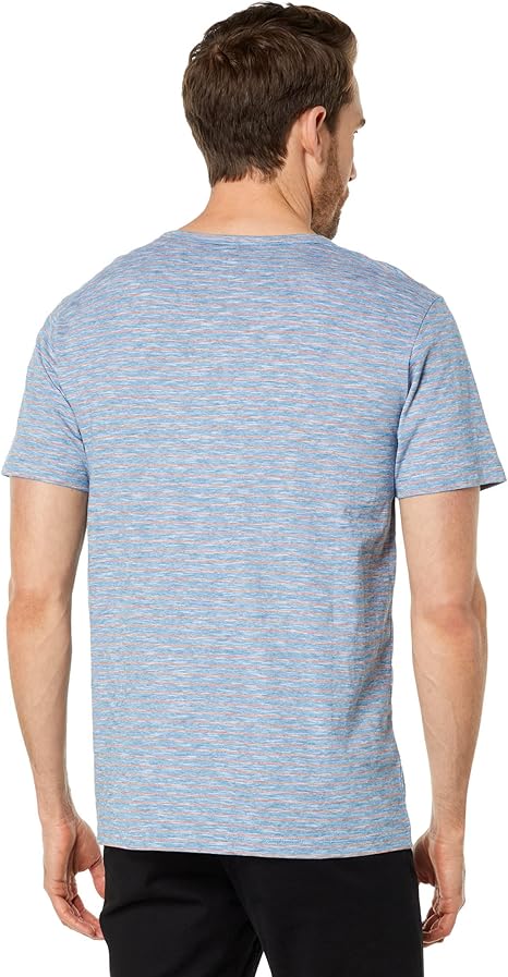 U.S. Polo Assn. Yarn-Dye EOE Stripe Short Sleeve Jersey Tee  Size 12