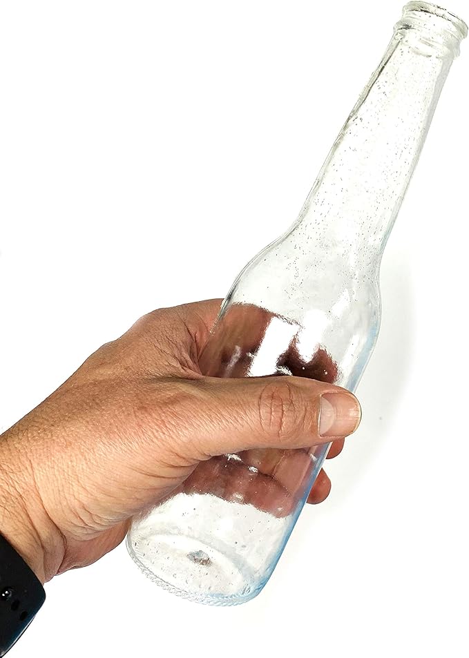 SMASHProps Breakaway Glass - Beer or Soda Bottle Prop - Clear