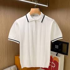 Runcati Men's Polo Shirt Short Sleeve Golf Tennis Polo T-Shirts Breathable Outdoor Functional Sports Shirt Basic Leisure Casual Tops Summer  Size M