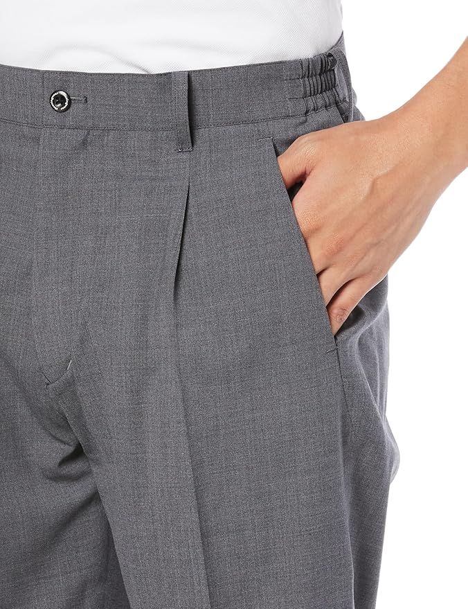 Men's Golf Pants, Stretchable, Washable, Waist-In Rubber sizeL