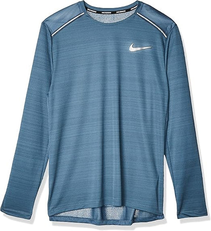 NIKE Men's M Nk Dry Miler Top Ls Long Sleeved T-Shirt size no