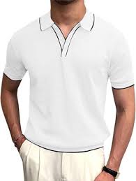 Runcati Men's Polo Shirt Short Sleeve Golf Tennis Polo T-Shirts Breathable Outdoor Functional Sports Shirt Basic Leisure Casual Tops Summer  Size M