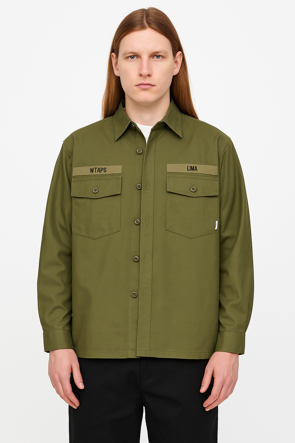 WTAPS Men’s Green Shirt Jacket – Estimated Size M–L