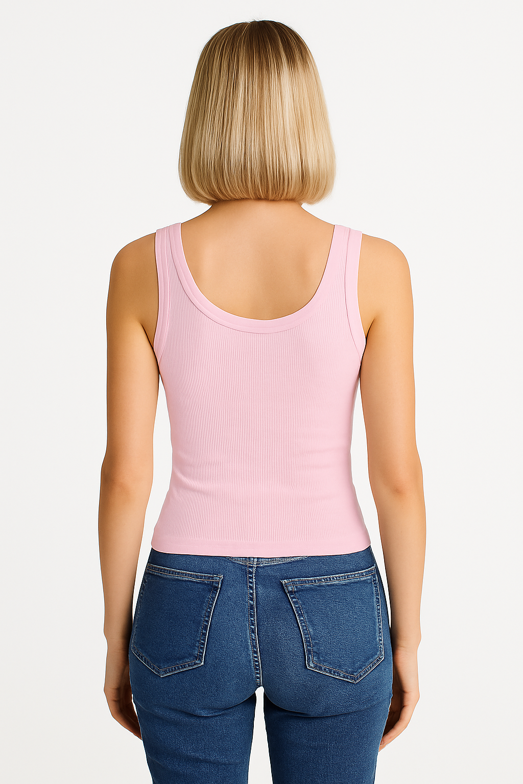 Shetells Women's Half Zip Tank Top Slim Fit Summer Cami Vest with Pocketssize M